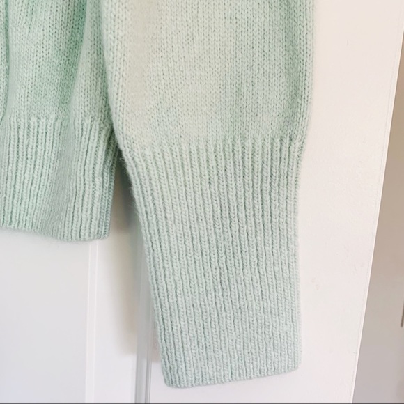 NWOT Ann Taylor Fair Isle Mock Neck Sweater - Picture 4 of 6